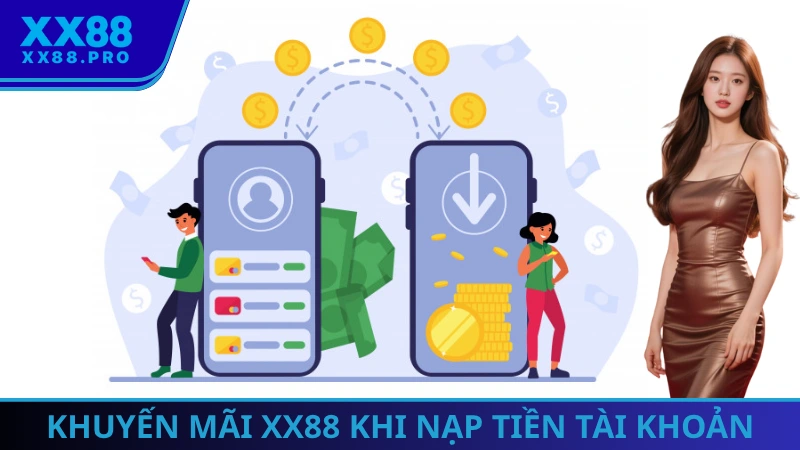 Khuyến mãi XX88 khi nạp tiền tài khoản